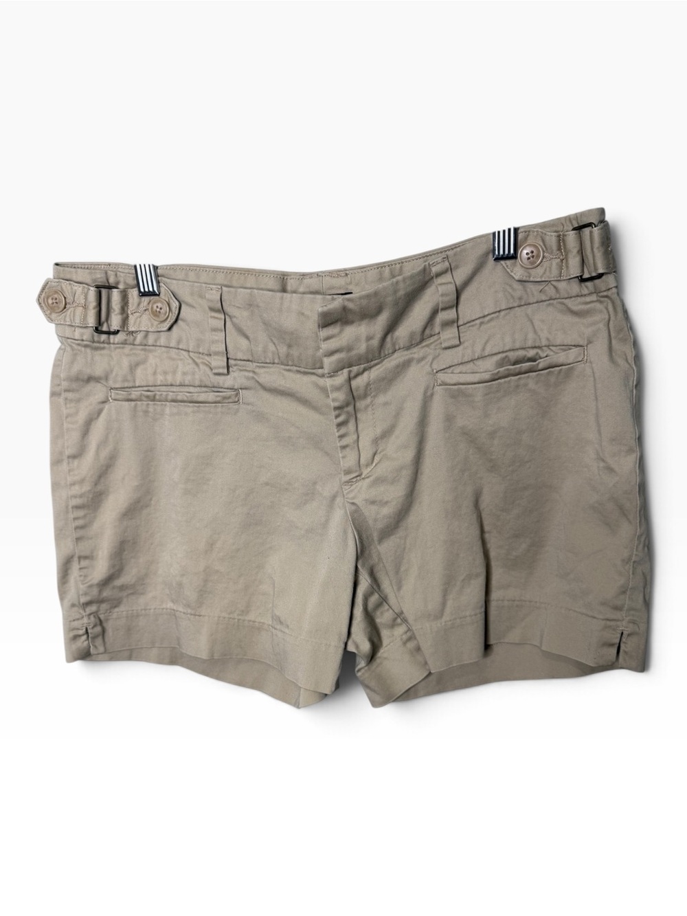 a.n.a Khaki Tan Cuffed Utility Shorts Size 10